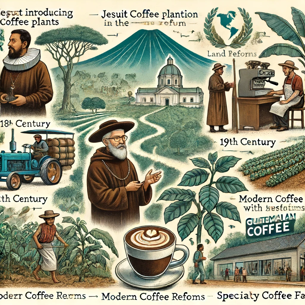 history of coffee in Guatemala