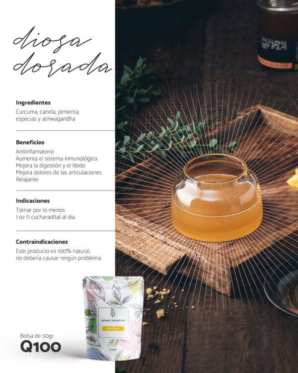 Diosa Dorada - Anti-Inflammatory Golden Wellness Mix