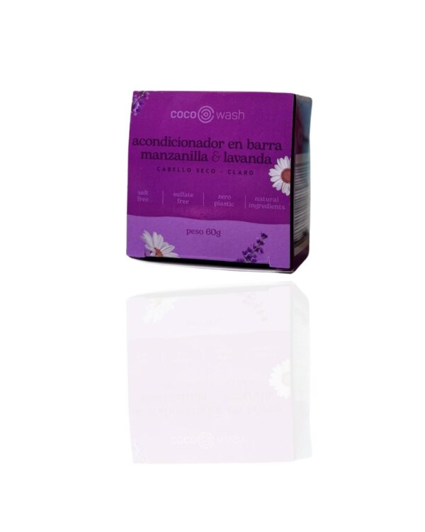 Nutrición revitalizante para cabellos claros, secos o tratados químicamente. Cuida el cuero cabelludo irritado con manzanilla y lavanda.