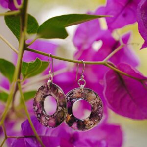 La Rou - Upcycled CD Earings